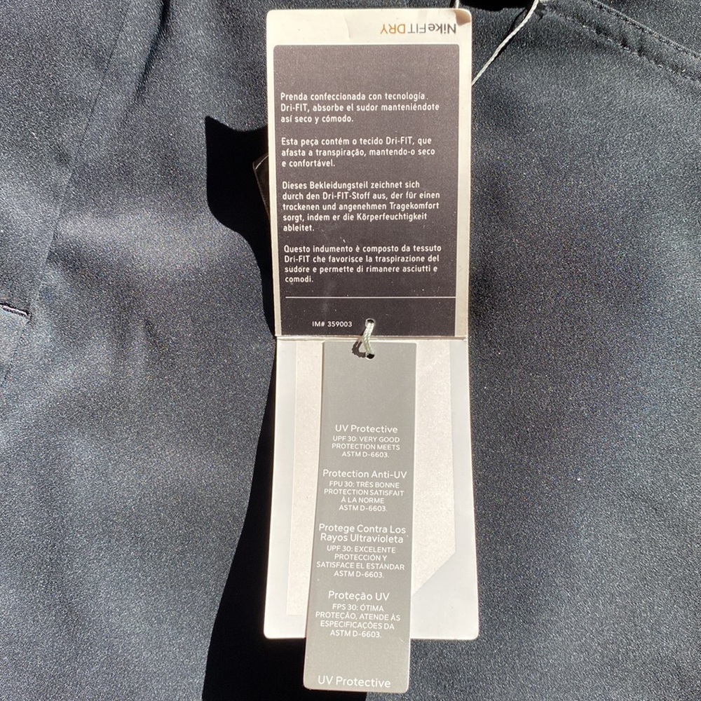 Black Nike Fit Dry Golf Skort - Picture 7 of 10
